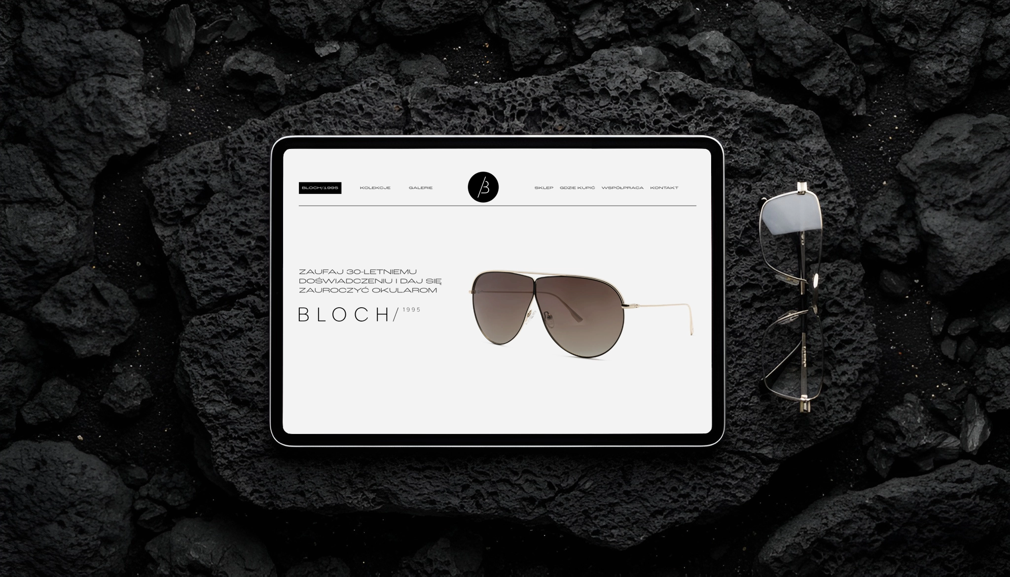 Wizualizacja strony głównej